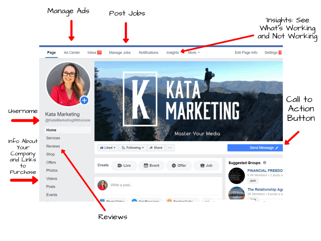 How to turn your facebook profile into your business page